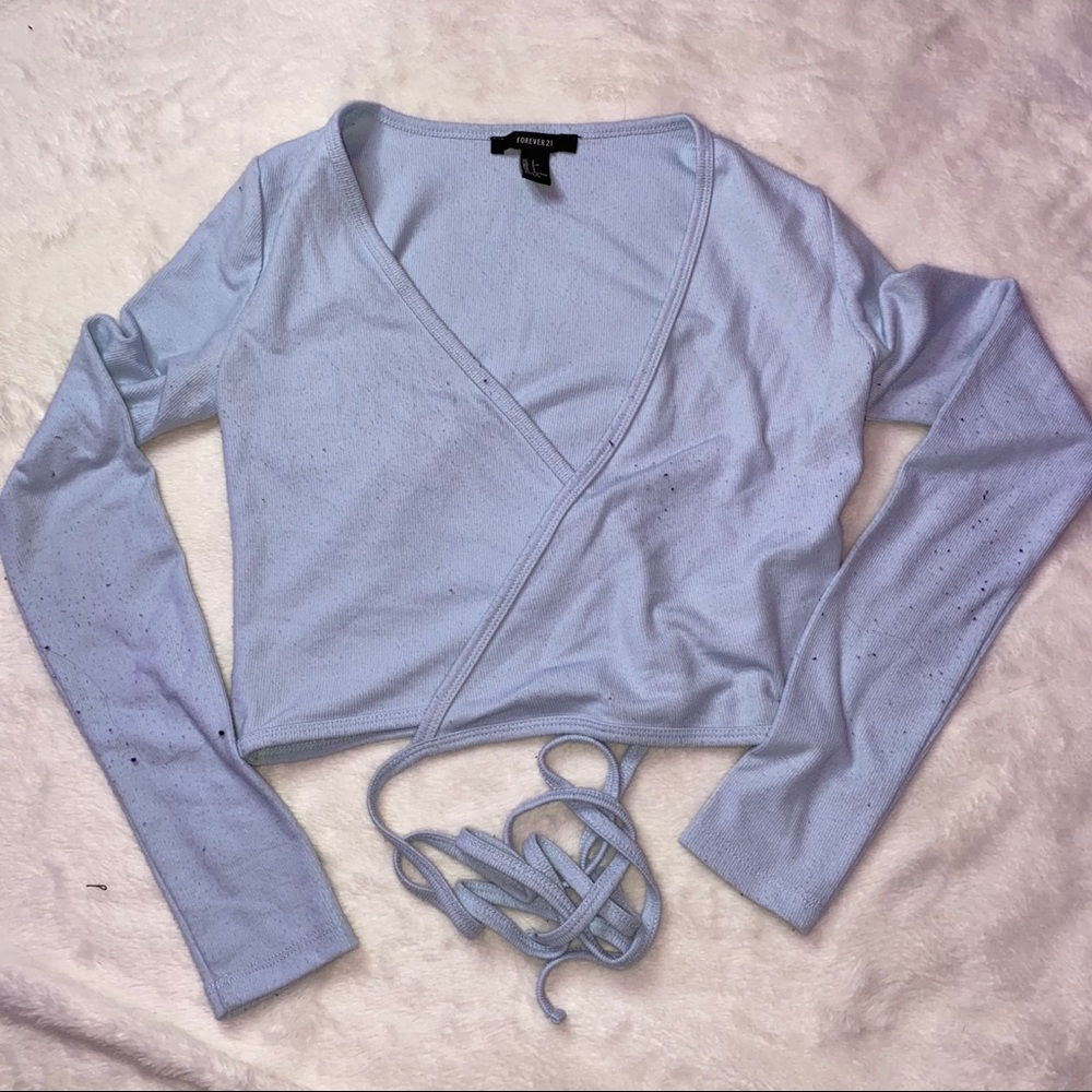 Forever 21 Wrap Shirt